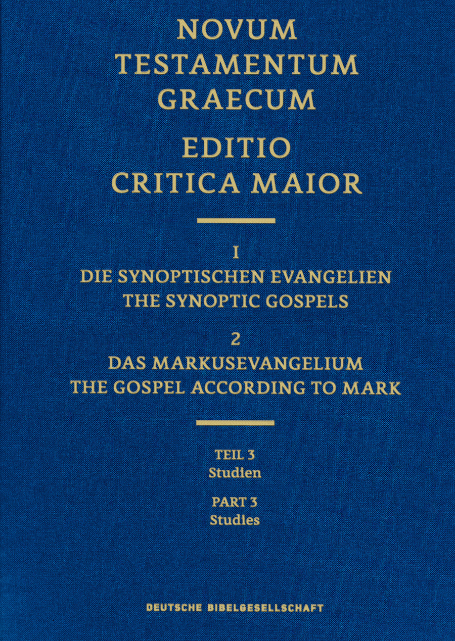 The Gospel of Mark, Editio Critica Maior 2.3 - Re-vived