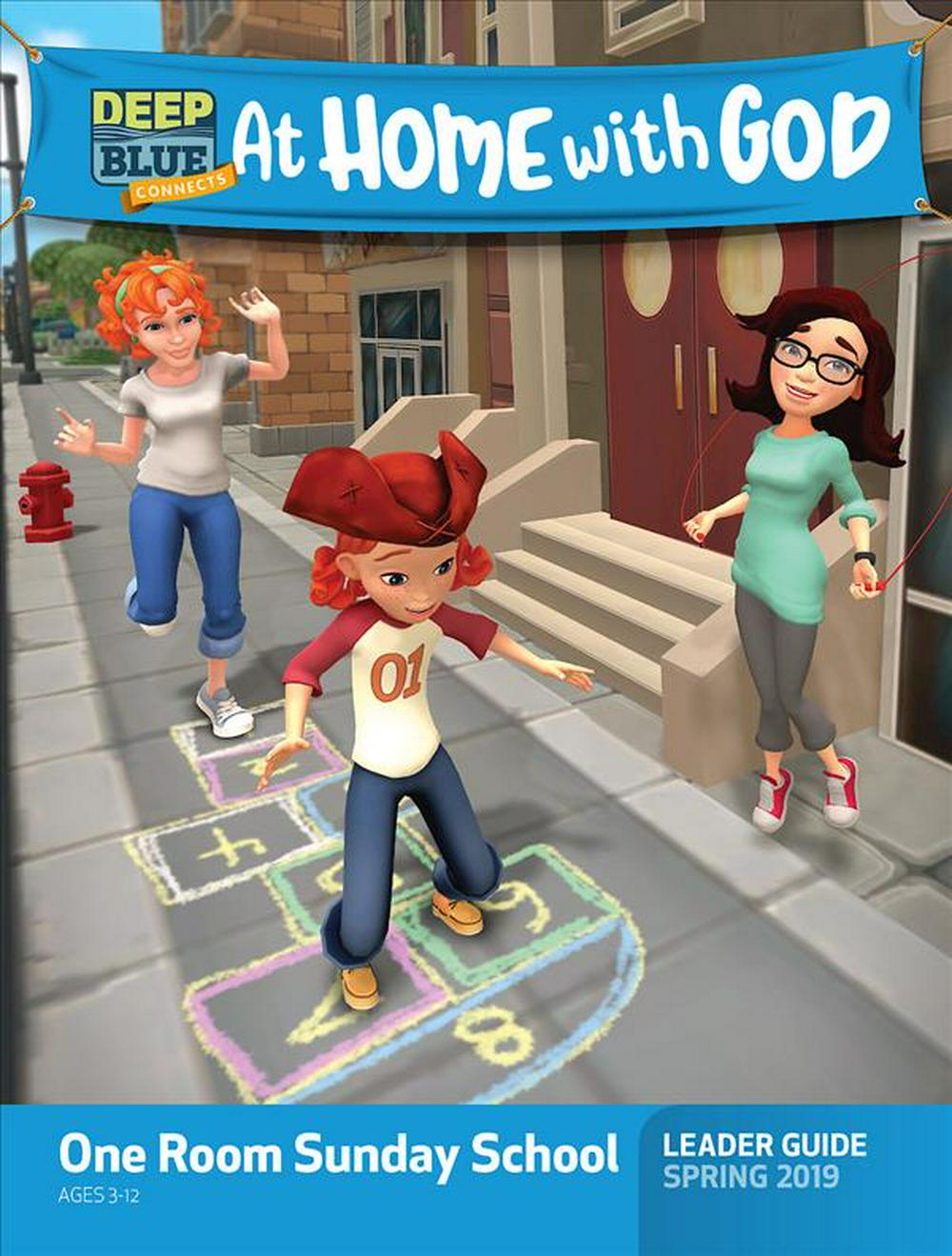 Deep Blue Connects At Home With God One Room Sunday School E - Re-vived