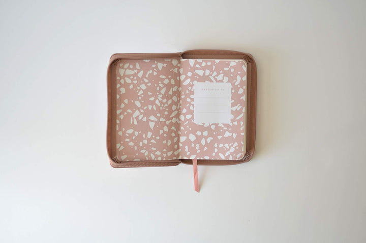NIV Pocket Soft-tone Bible, Rose Gold - Re-vived
