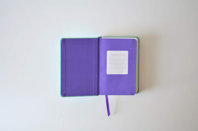 NIV Pocket Mint Polka-Dot Notebook Bible