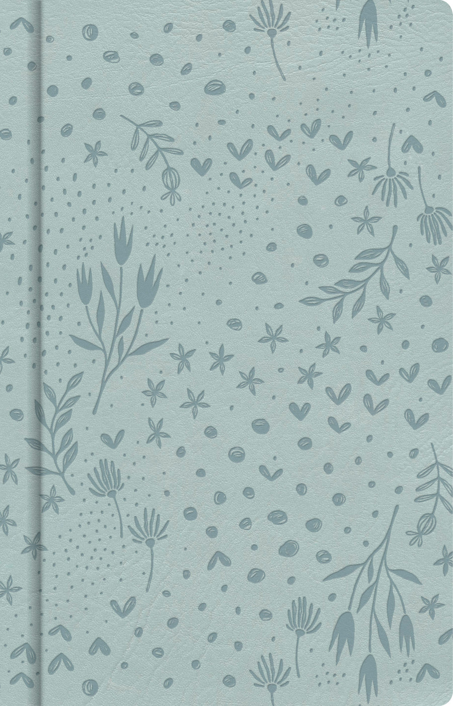 Pale Blue Floral, Journal - Re-vived