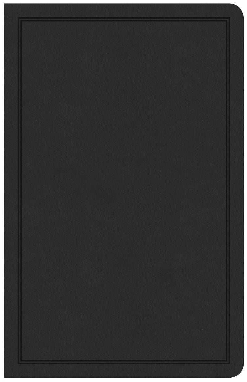CSB Deluxe Gift Bible, Black LeatherTouch