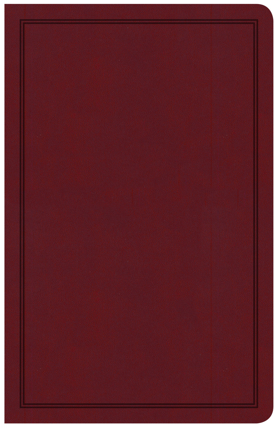 CSB Deluxe Gift Bible, Burgundy LeatherTouch - Re-vived