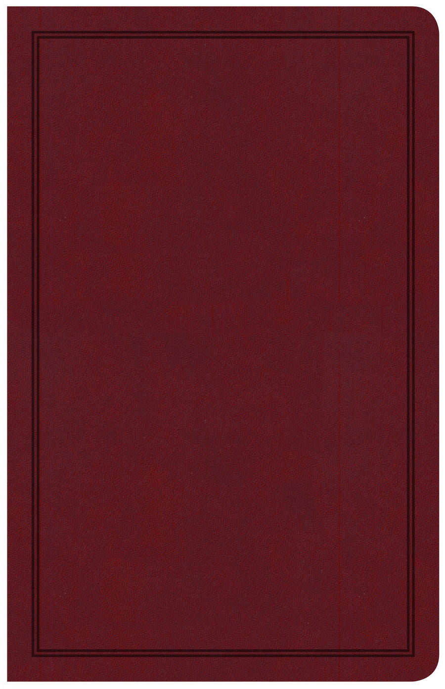 CSB Deluxe Gift Bible, Burgundy LeatherTouch - Re-vived