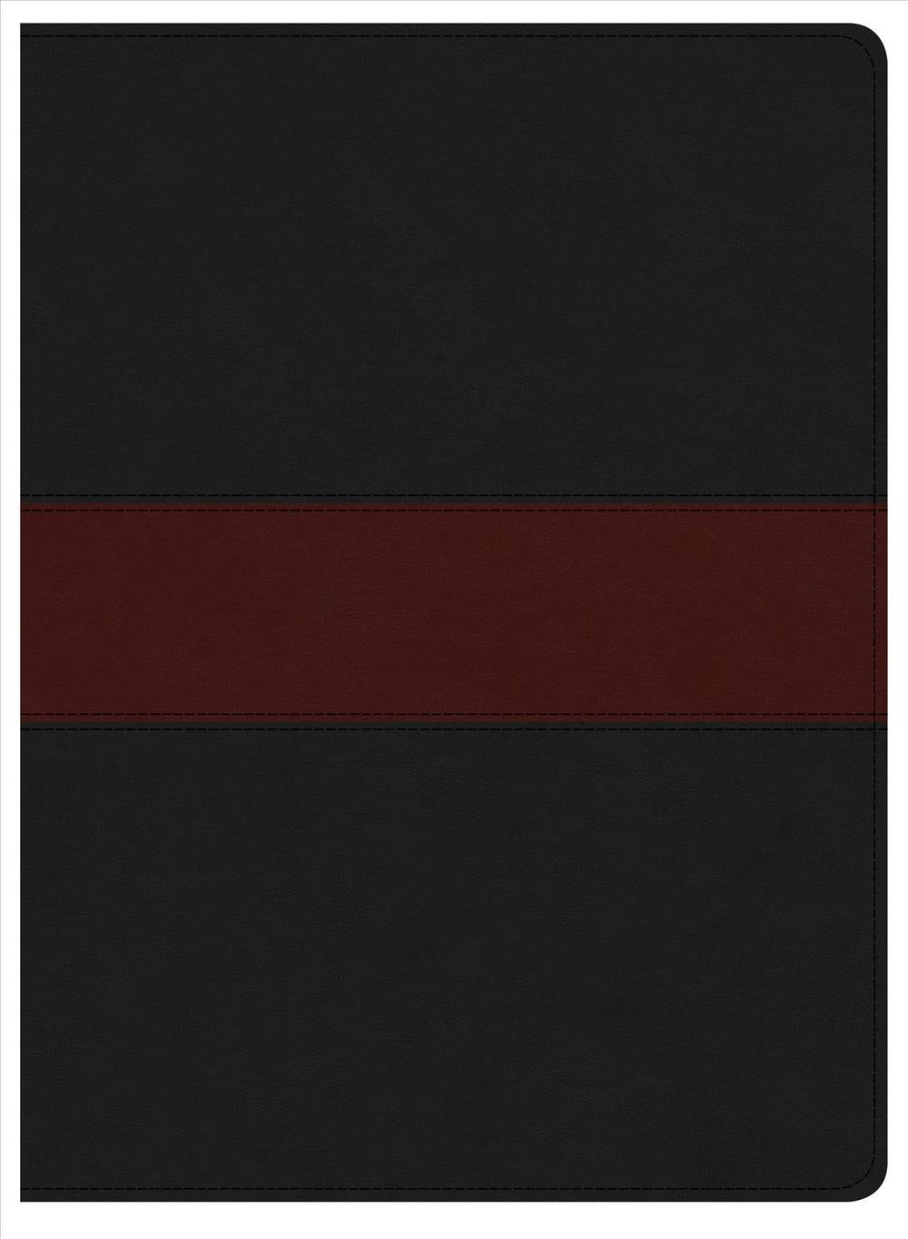 KJV Apologetics Study Bible, Black/Red Leathertouch Indexed - Re-vived