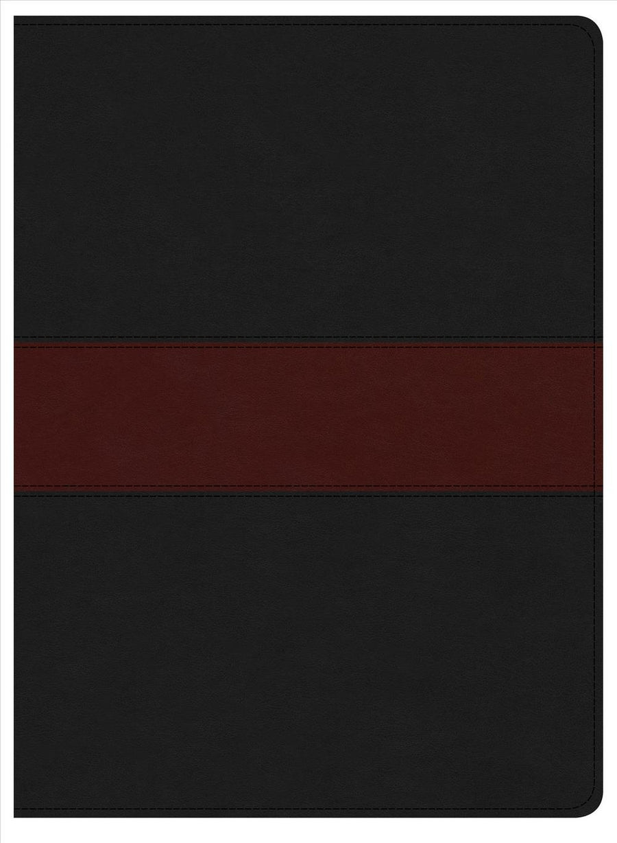 KJV Apologetics Study Bible, Black/Red Leathertouch Indexed - Re-vived