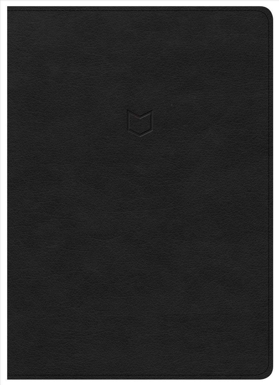 CSB He Reads Truth Bible, Black Leathertouch Indexed - Re-vived