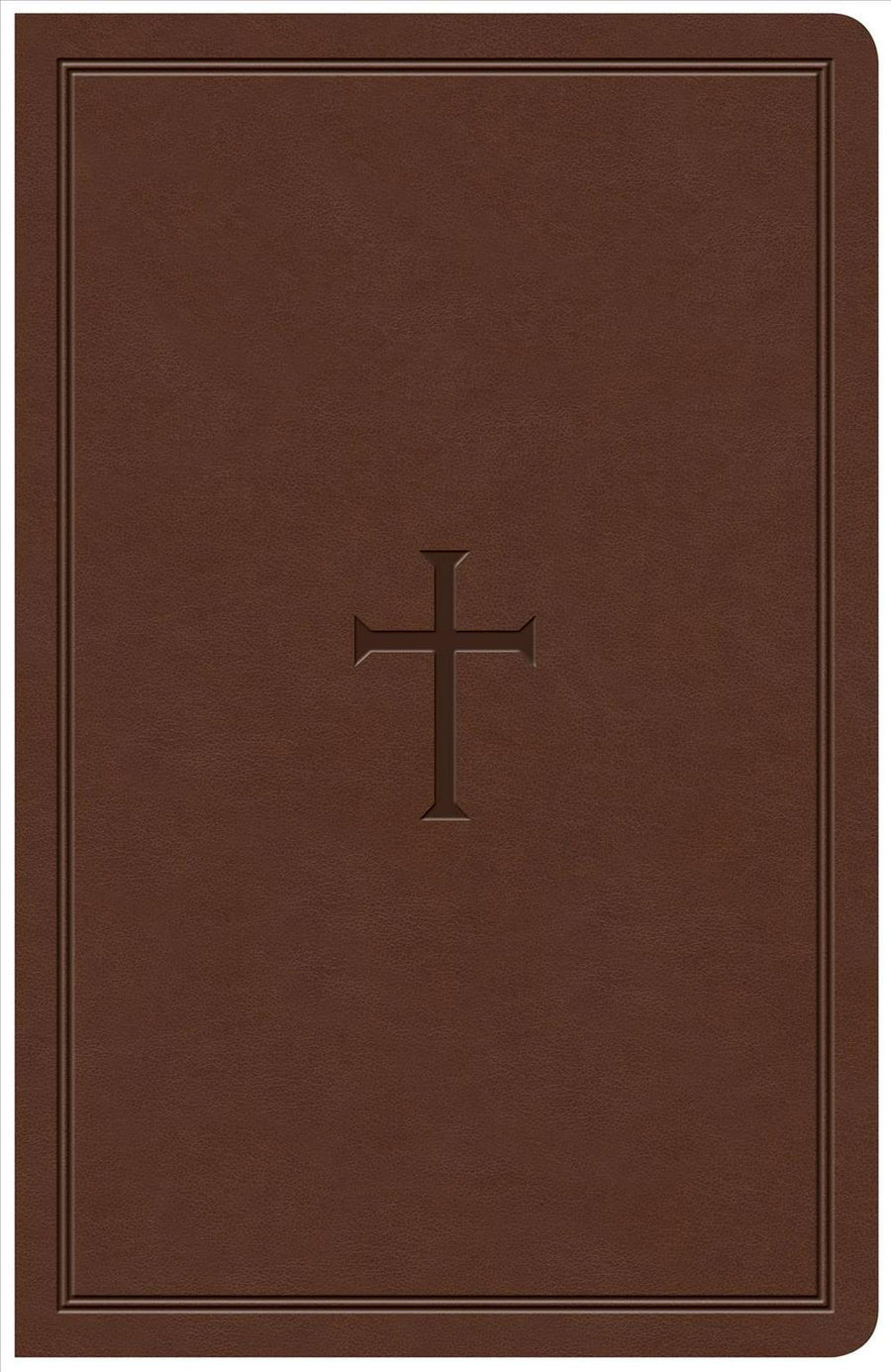 KJV Large Print Personal Size Reference Bible, Brown - Re-vived