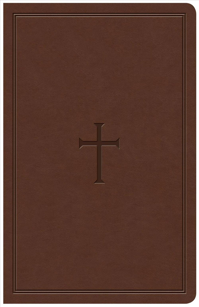 KJV Large Print Personal Size Reference Bible, Brown