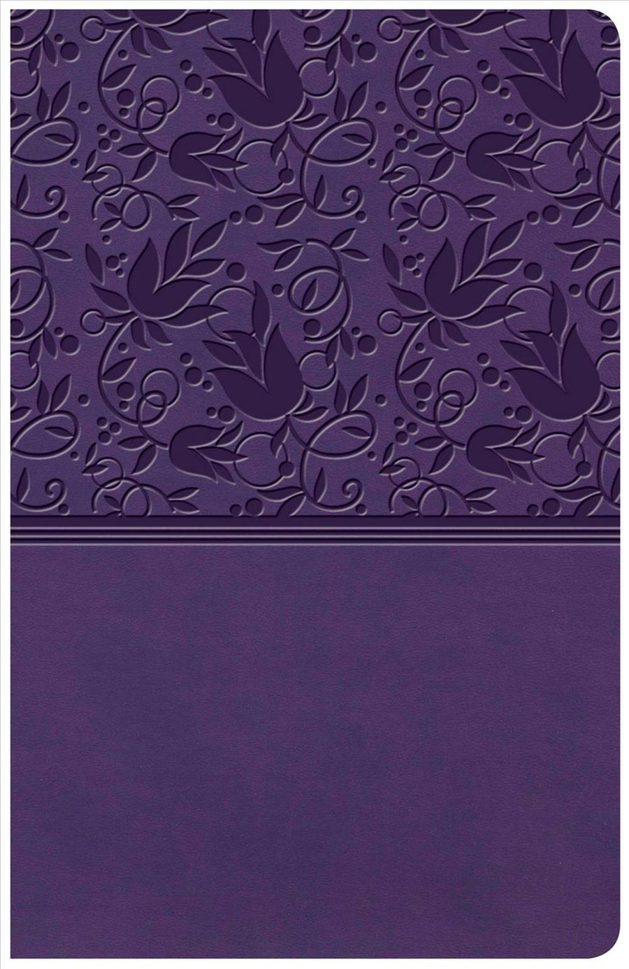 KJV Large Print Personal Size Reference Bible, Purple - Re-vived