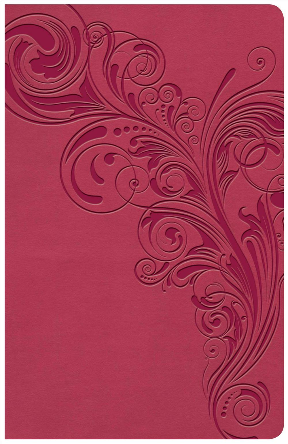 KJV Large Print Personal Size Reference Bible, Pink - Re-vived