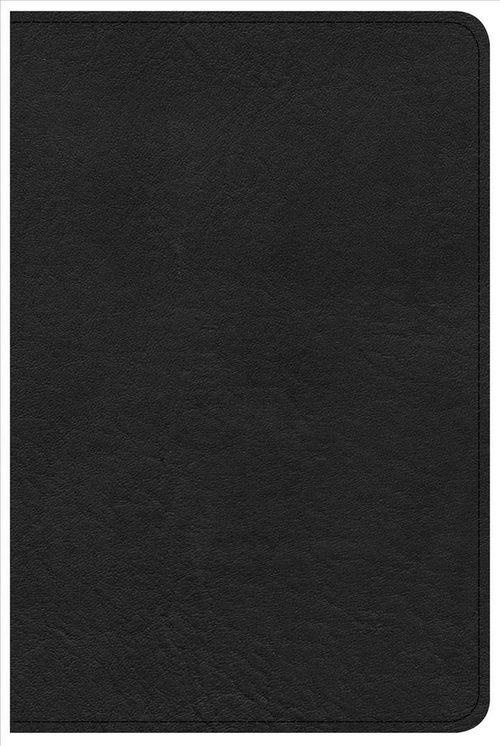 KJV Large Print Compact Reference Bible, Black LeatherTouch - Re-vived