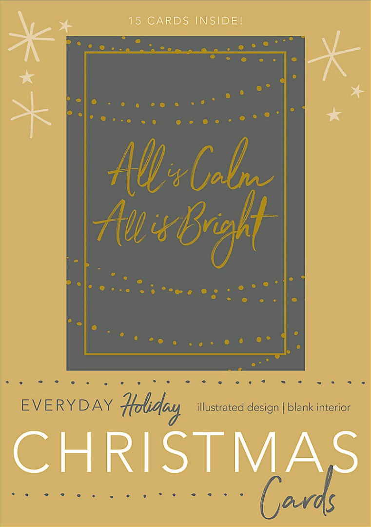 All Is Calm, All Is Bright Boxed Christmas Cards