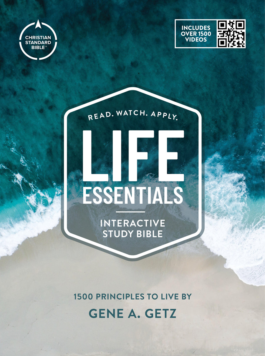 CSB Life Essentials Study Bible, Hardcover w/Jacket - Re-vived