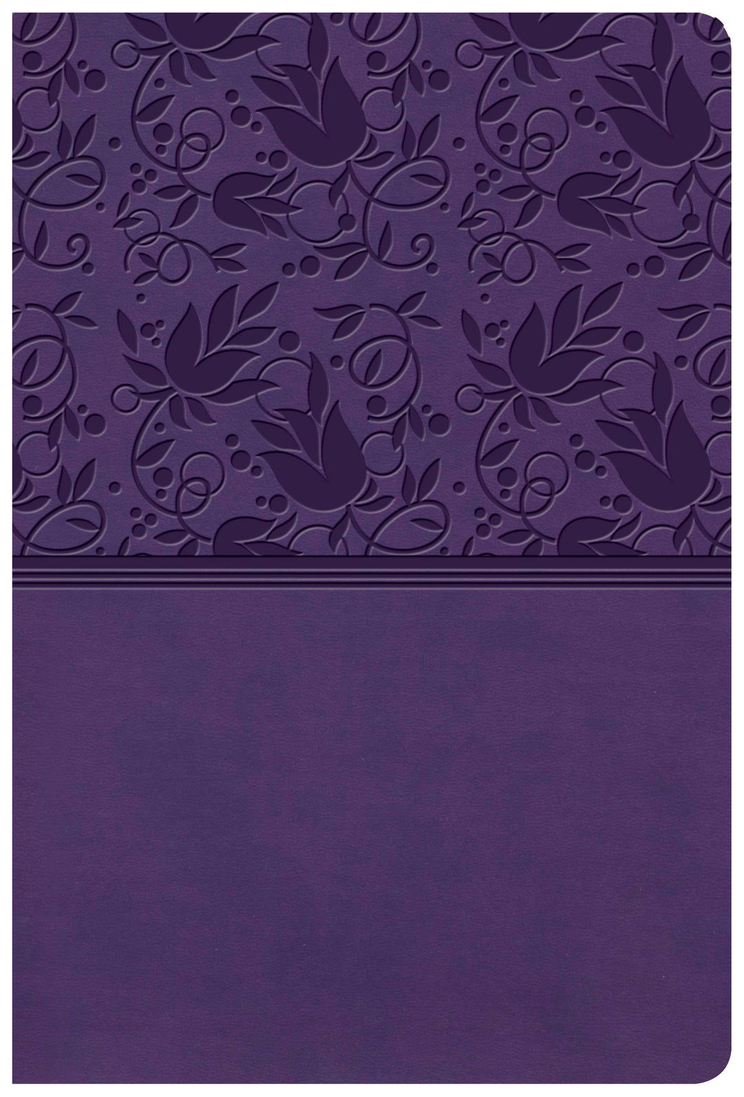KJV Giant Print Reference Bible, Purple LeatherTouch, Indexe - Re-vived