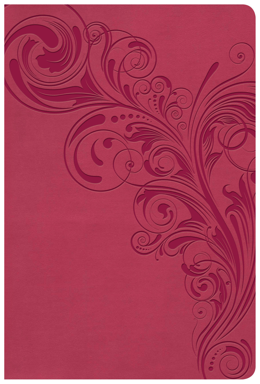 KJV Giant Print Reference Bible, Pink LeatherTouch - Re-vived