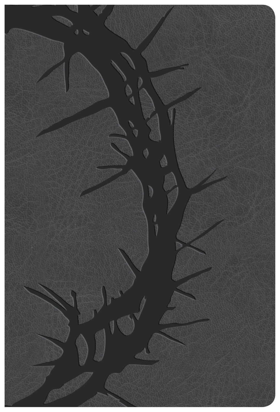 KJV Giant Print Reference Bible, Charcoal LeatherTouch - Re-vived