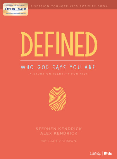 Defined: Who God Says You Are - Younger Kids Activity Book - Re-vived