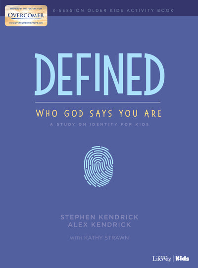 Defined: Who God Says You Are - Older Kids Activity Book - Re-vived