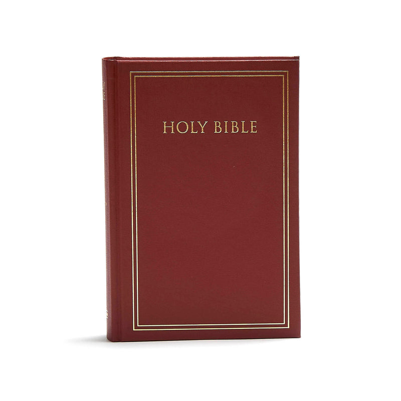 KJV Pew Bible, Burgundy - Re-vived