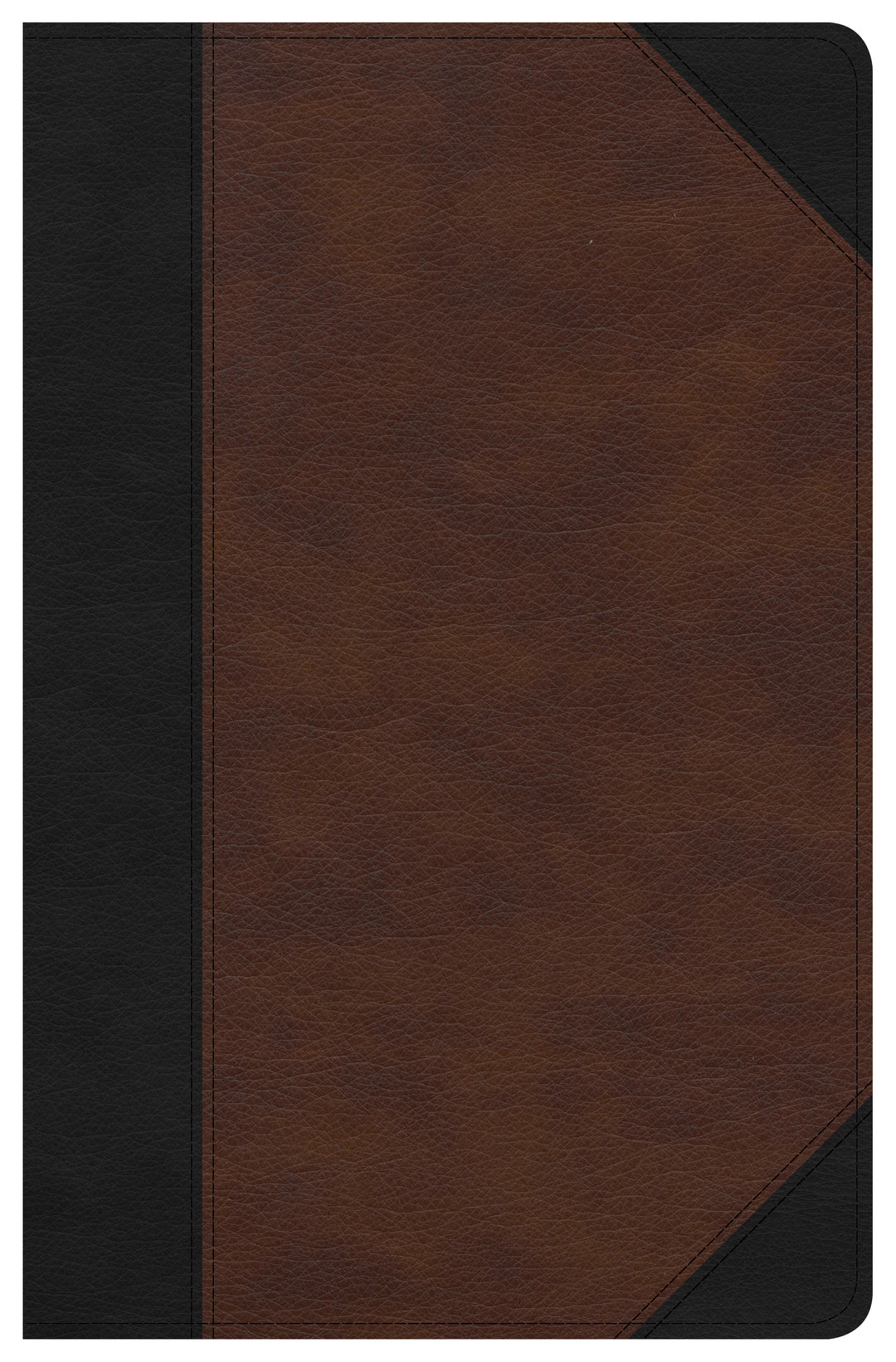 CSB Ultrathin Reference Bible, Black/Tan, Deluxe Edition - Re-vived