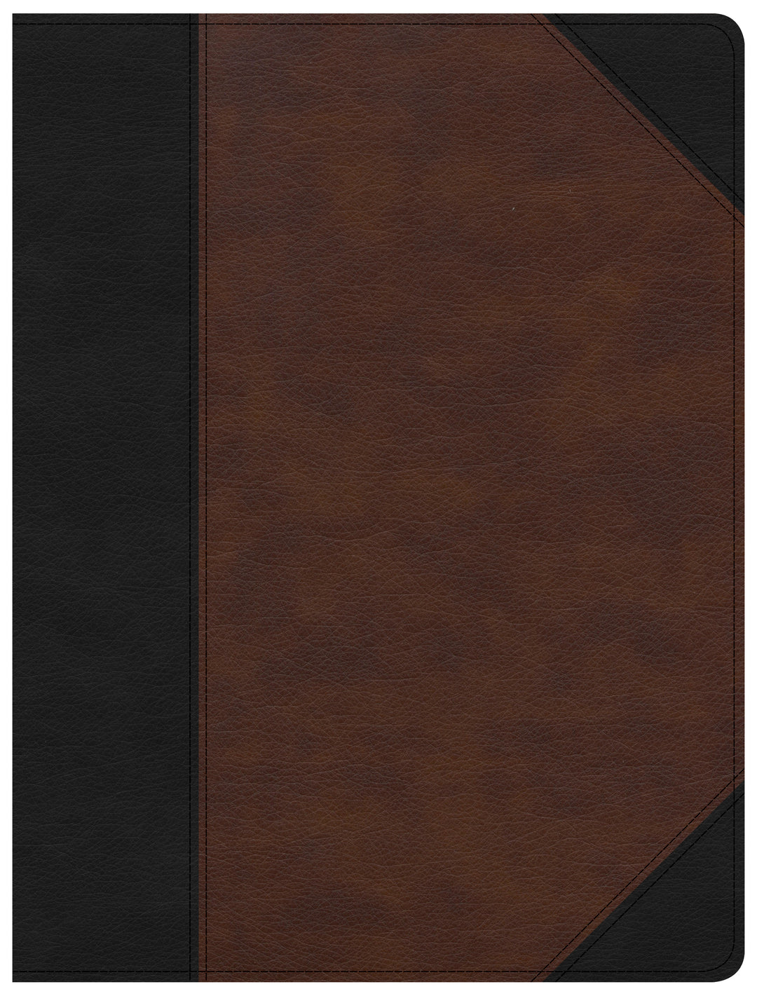 CSB Tony Evans Study Bible, Black/Brown LeatherTouch, Indexe - Re-vived