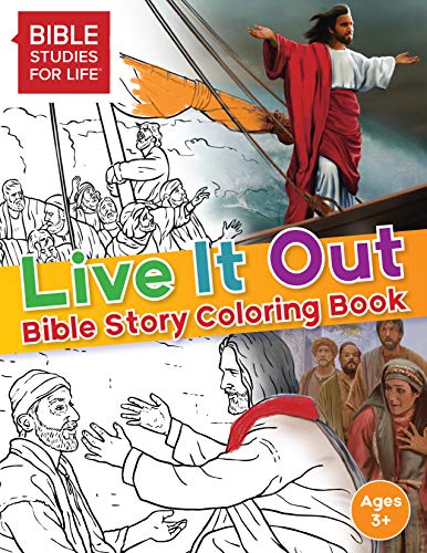 Live It Out Bible Story Coloring Book - Re-vived