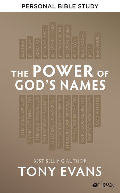 The Power of God's Names Personal Bible Study Book - Re-vived