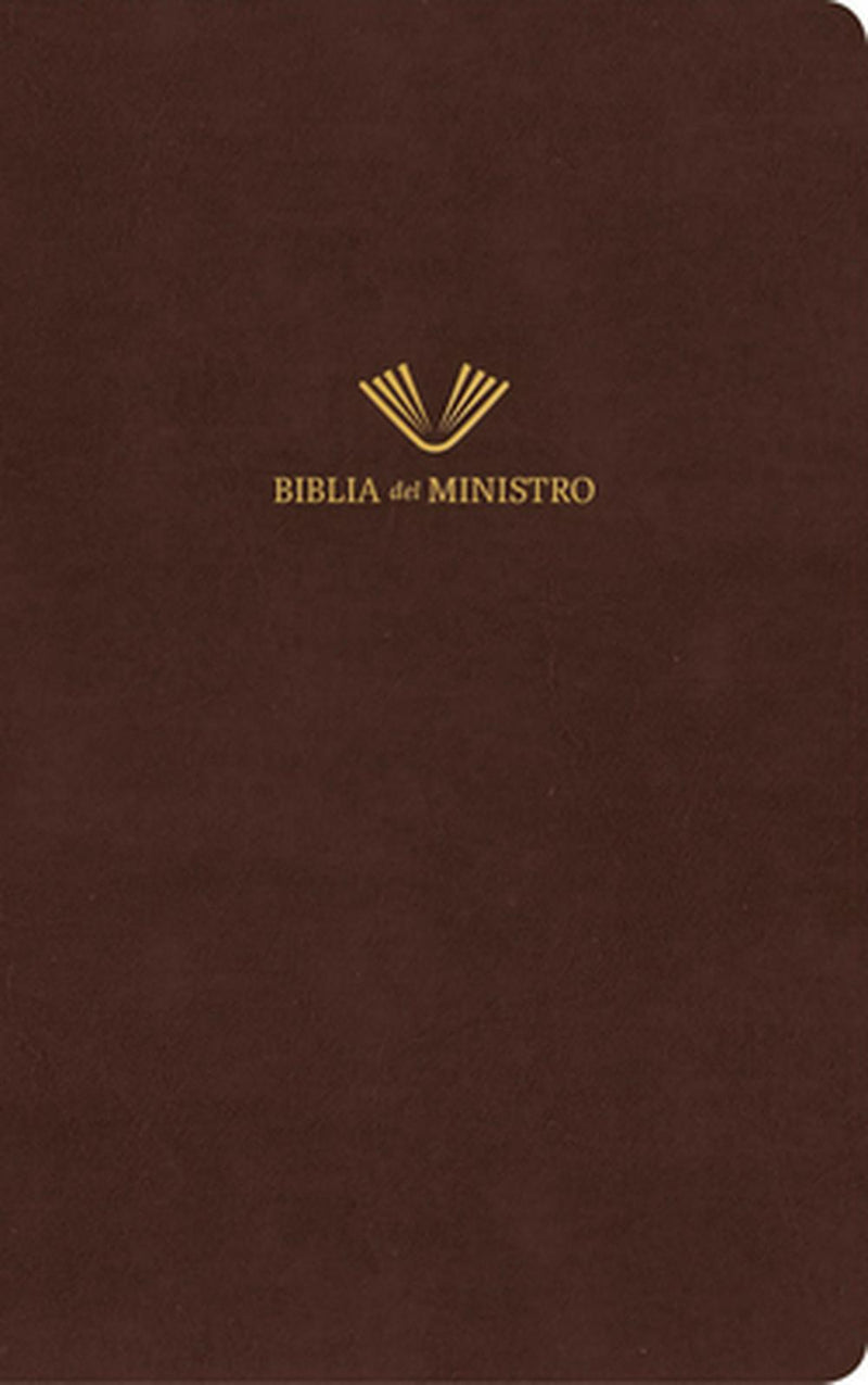 RVR 1960 Biblia del ministro, marrn piel fabricada