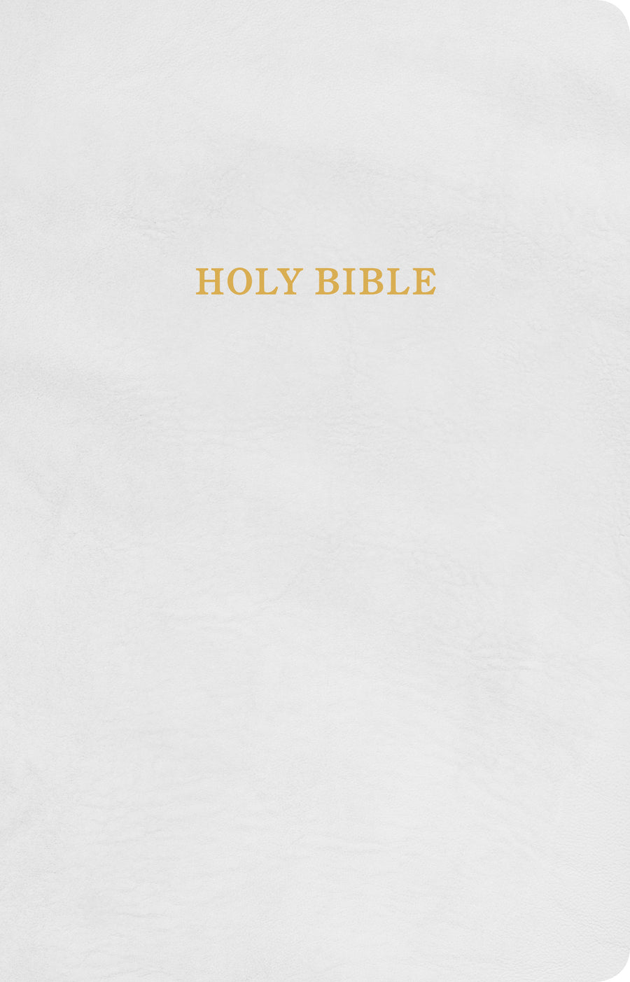 KJV Gift and Award Bible, White Imitation Leather - Re-vived