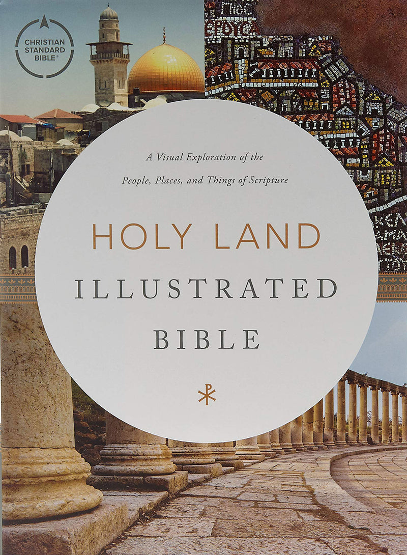 CSB Holy Land Illustrated Bible, Hardcover - Re-vived