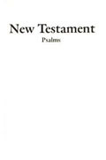 KJV Economy New Testament With Psalms White Imitation Leather - N/A - Re-vived.com