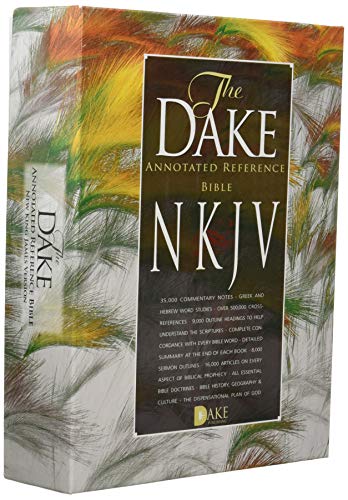 NKJV Dake Bible, Black Bonded Leather - Re-vived