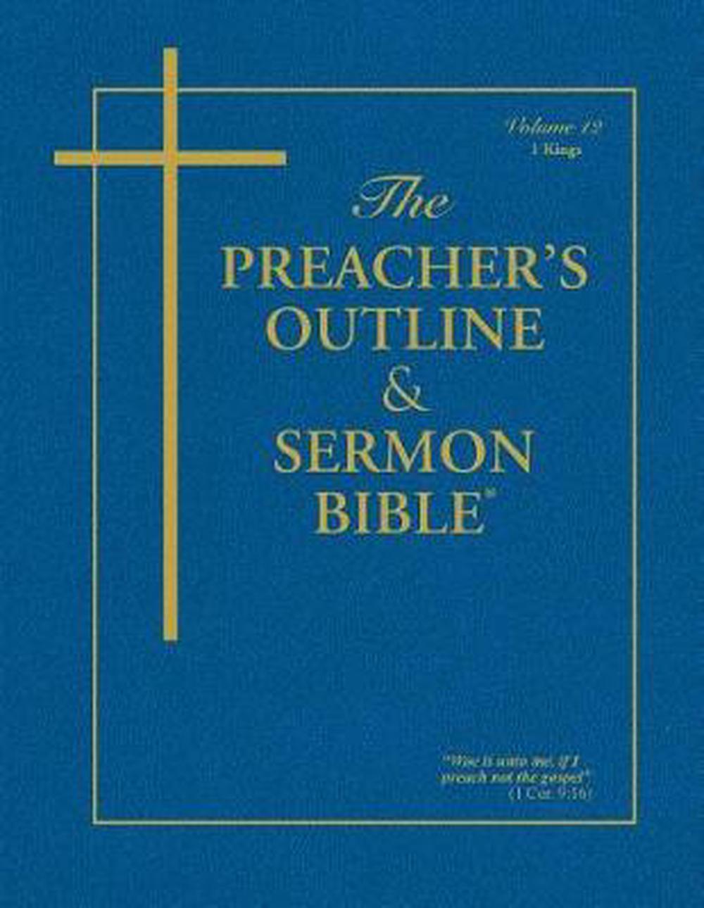 KJV Preacher's Outline & Sermon Bible: 1 Kings - Re-vived