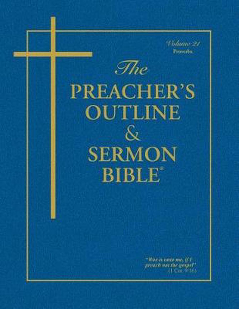 KJV Preacher's Outline & Sermon Bible: Proverbs - Re-vived