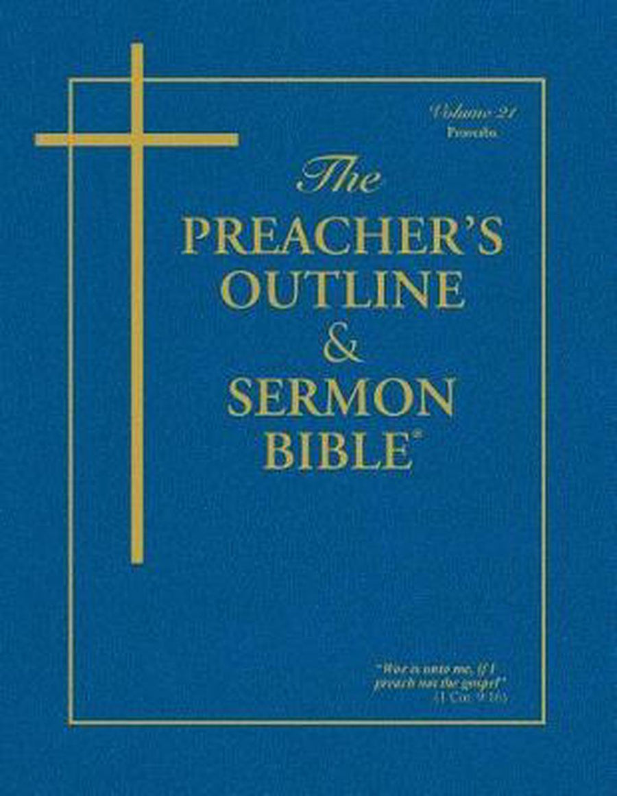 KJV Preacher's Outline & Sermon Bible: Proverbs - Re-vived