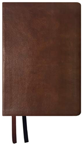 NASB 2020 Giant Print Text Bible, Brown, Indexed - Re-vived