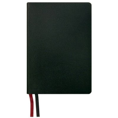 NASB 2020 Giant Print Text Bible, Black Genuine Leather - Re-vived