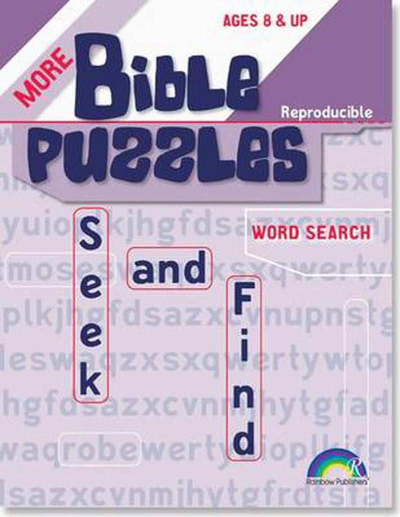 Bible Puzzles: Seek and Find
