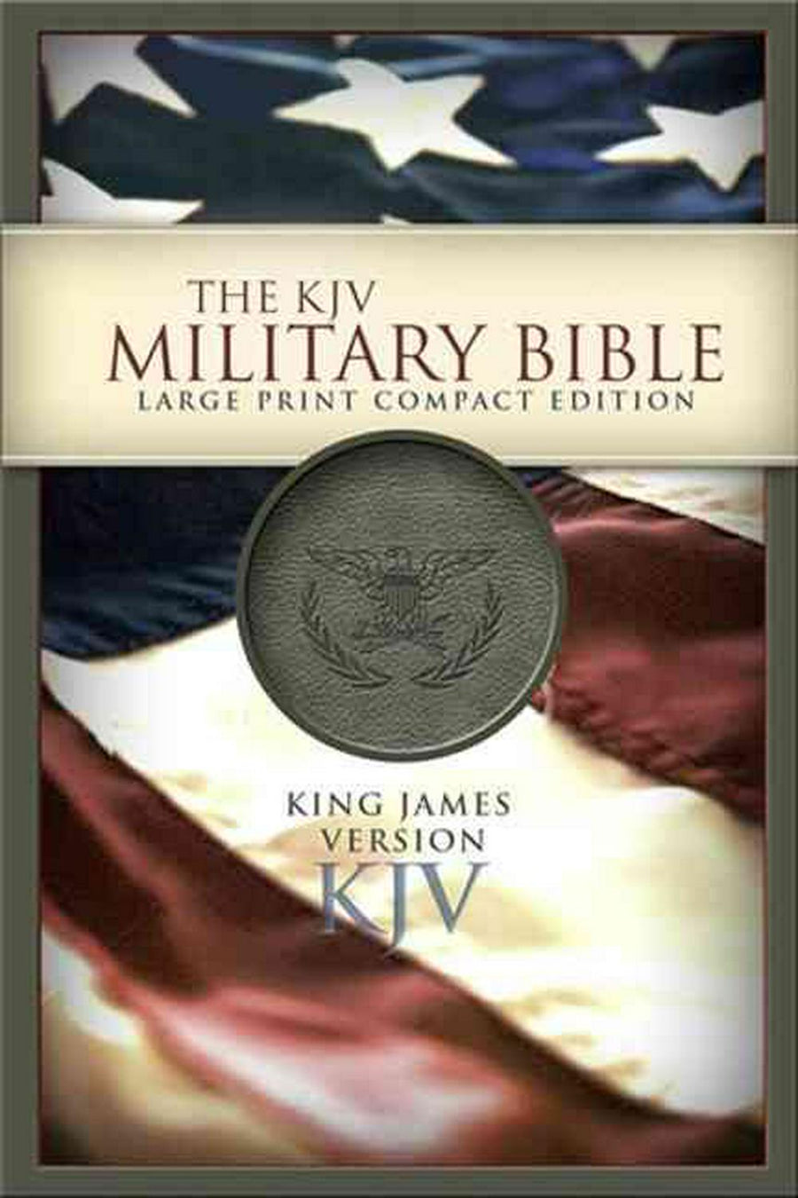 KJV Large Print Compact Military Bible - Re-vived