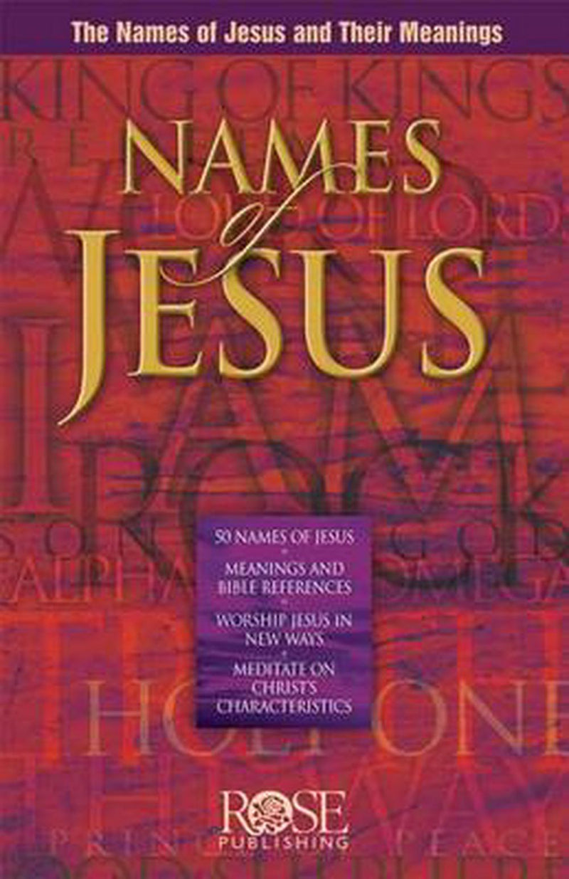 Names of Jesus (pack of 5)