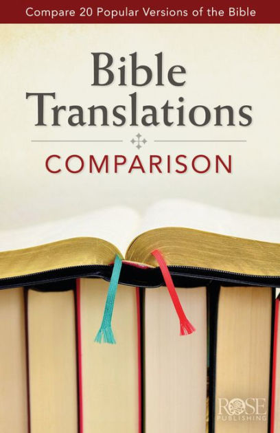 Bible Translations Comparison (pack of 5)