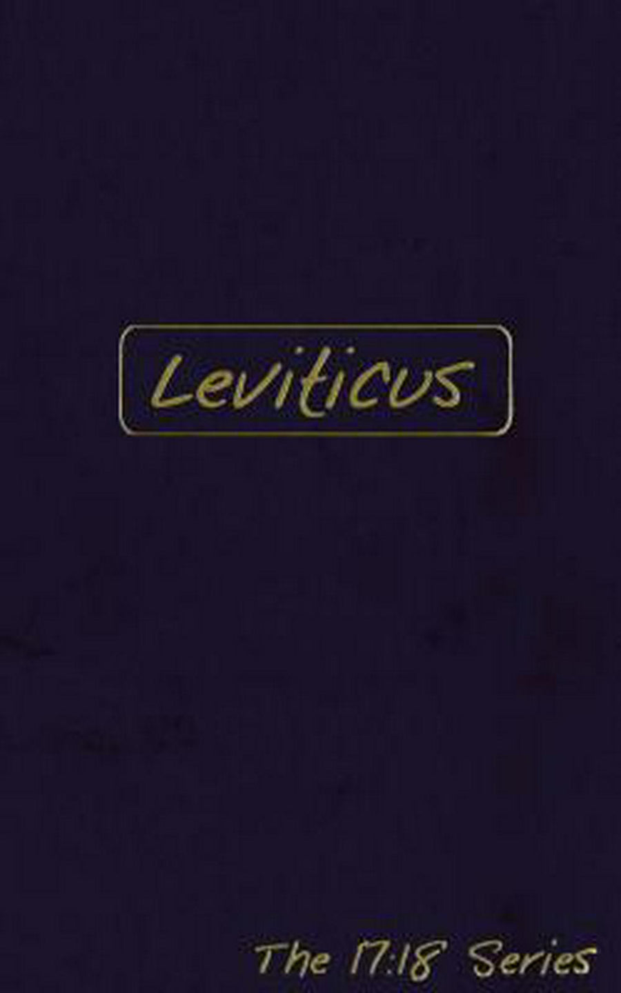 Leviticus - Journible 17:18 Series - Re-vived