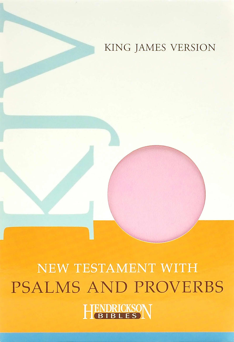KJV New Testament with Psalms and Proverbs Pink Flexisoft