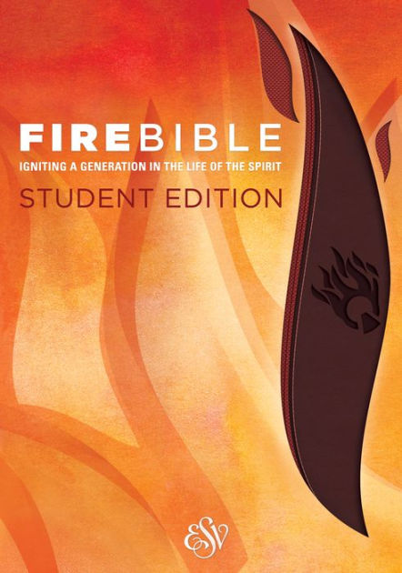 ESV Fire Bible Student Edition, Brown - Re-vived