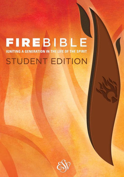 ESV Fire Bible Student Edition, Red - Re-vived