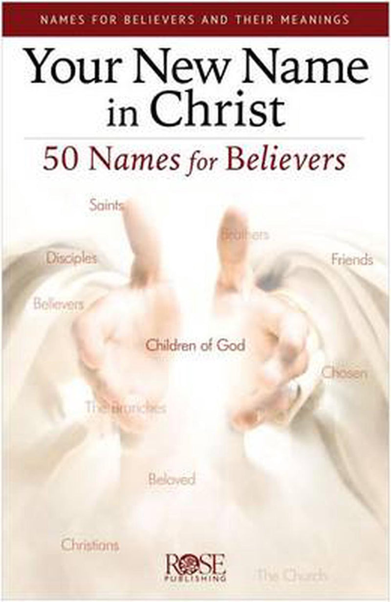 Your New Name in Christ (pack of 5)