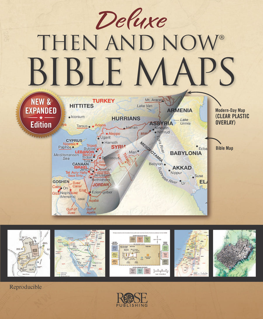 Deluxe Then and Now Bible Maps - Re-vived