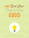 And God Saw That It Was Good (Genesis 1:18) Inspiring Lists Journal Paperback - Karin Dahl Silver - Re-vived.com