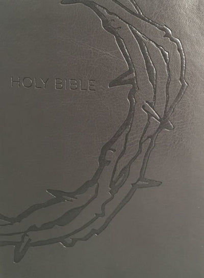 KJV Sword Study Bible, Large Print, Personal Size, Charcoal - Re-vived